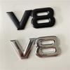 Toyota V8 3D Metal Emblem Car Body Sticker