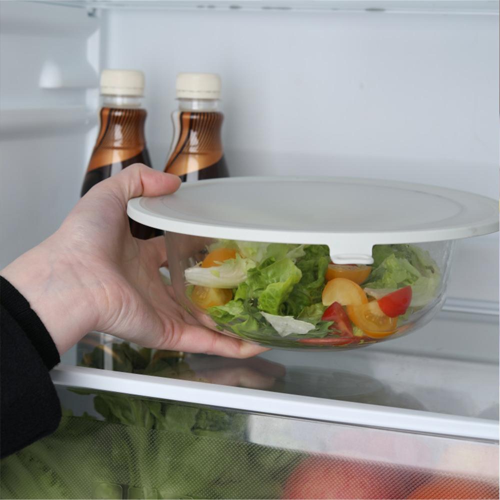 Silikonlock Överdrag Återanvändbara Stretch Lufttäta Matomslag Skål Grytlock Mikrovågsugn Runda Fräschör Fräschhållningslock För Köket