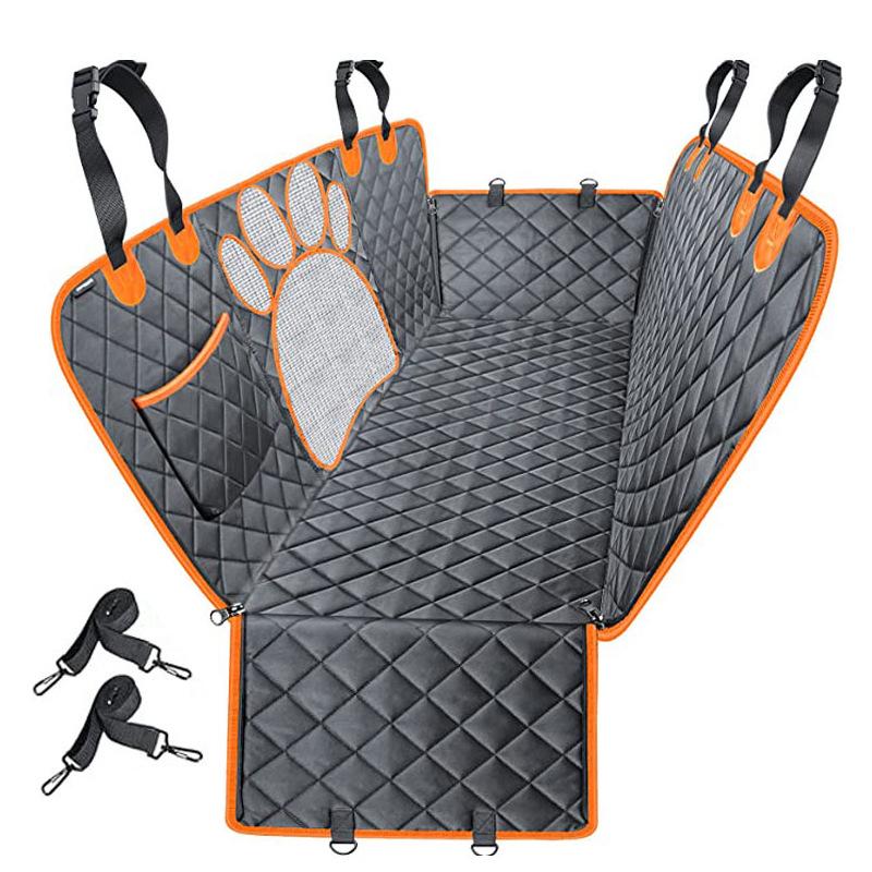 Waterproof Quilted Car Seat Mat for Pets - Thickened Rear Seat Protector