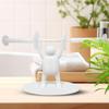 Paper Towel Holder Stand Horizontal Tissue Roll Organizer Weight Lifting Men Decorative Paper Towel Holder For School Trips