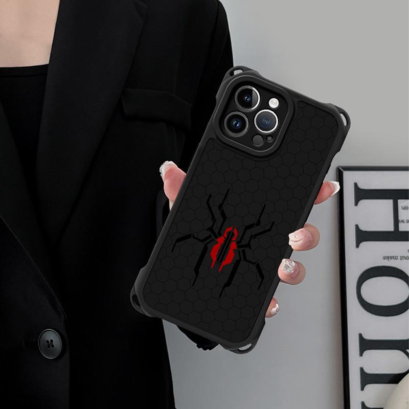

Crossbody Protective Case for iPhone 14 Pro Max, 15 Pro, 16 Pro, and 17 Pro Max - Mechanical Spider Design iPhone 6