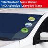 Car Windshield Sticker, Windshield Applicator, Clear Window Cling For Car (10PCS/4"X6")