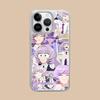 Anime Najimi Osana Mobile Phone Case for iPhone 17 16 15 14 13 12 11 Air Pro Max Plus Silver Plating Colorful Cover Luxury Cover