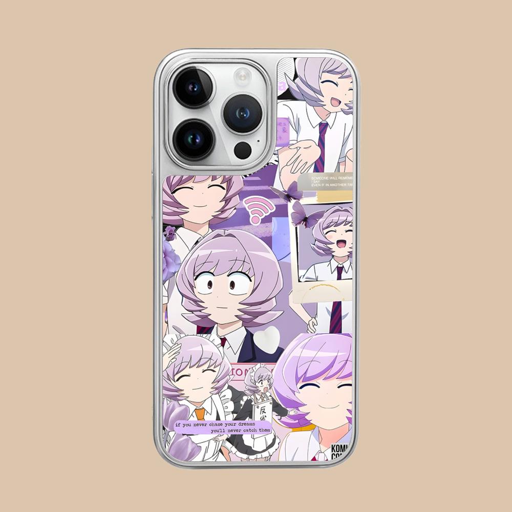 Anime Najimi Osana Mobile Phone Case for iPhone 17 16 15 14 13 12 11 Air Pro Max Plus Silver Plating Colorful Cover Luxury Cover