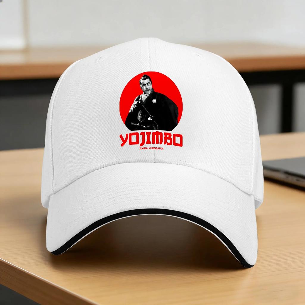 Akira Kurosawa Yojimbo Samurai Film Baseball Cap Kpop Rock Sun Visor Trucker Hat Couple Women Trendy Design Snapback Cap