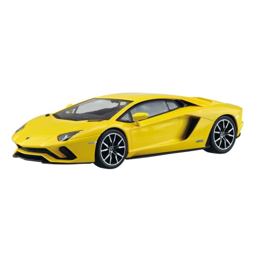 Aoshima Bunka Kyozai (AOSHIMA) 1/32 The Snap Kit Series Lamborghini Aventador S Pearl Yellow Pre-Colored Plastic Model Kit 12-B