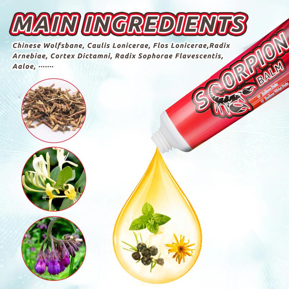 Scorpion Venom Pain Relief Ointment Rheumatoid Arthritis Joint Analgesic Cream Body Neuralgia Acid Lumbar Shoulder Sprain Oil Without Box