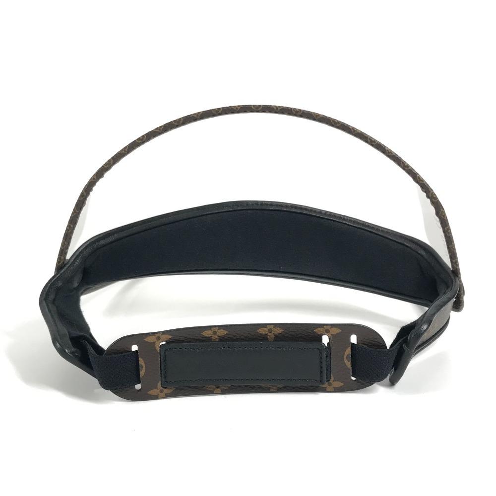 Louis Vuitton M76727 Monogram Viger LV Hat Face Shield Sun Visor Brown/clear