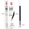 6906 Deli Gel Pen Refill, 0.5mm Bullet Tip, Black, Compatible with Clickable Neutral Pens
