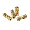 4/10Pcs Brake Lines Pipe Brass Connectors For Brake Line Without Flare 4.75mm 3/16" Fitts Straight Reducer Compressions Kits