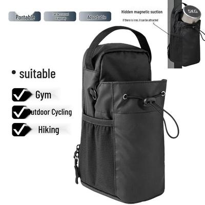 Magnetic Fitness Water Bottle & Phone Crossbody Bag - Large Capacity