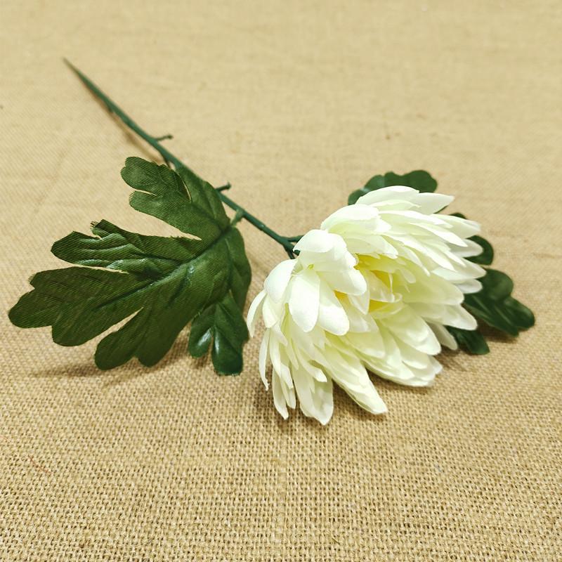 Silk Chrysanthemum Flowers for Graves, Altars, and Home Decor