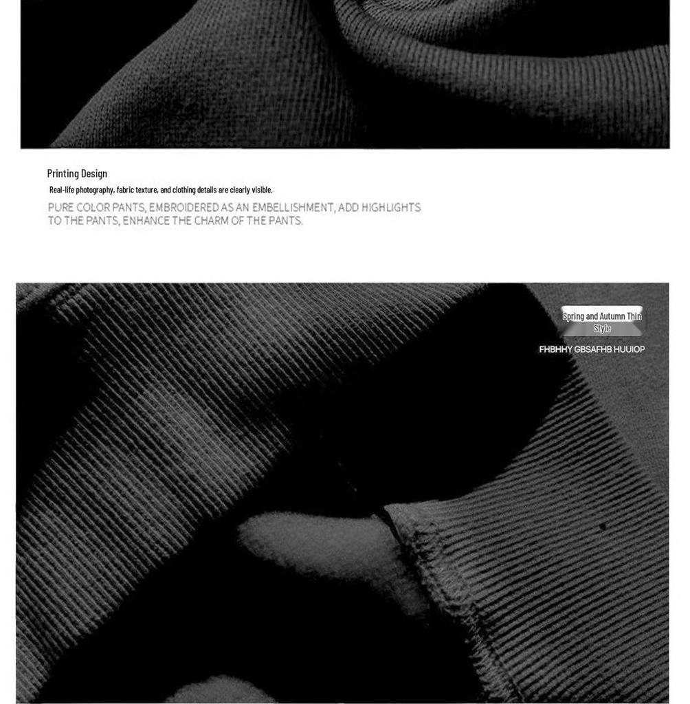 Men's Thickened Autumn/Winter Heavyweight Hoodie - Loose Fit, Long Sleeve, Round Neck, Trendy Youth Outerwear