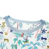 KEMENG BOKA Mulberry Silk Blend Printed Knit T-Shirt