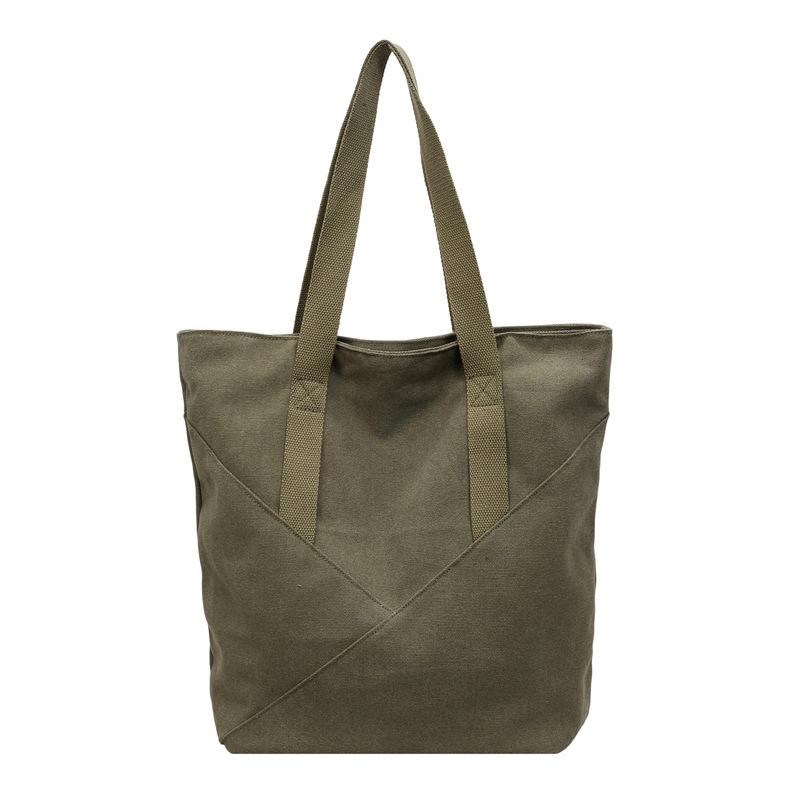 Borsa a Spalla Monocolore da Donna Borsa Tote di Grande Capacità
