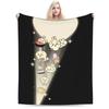 New Rakko Chiikawas cartoon Blankets Lightweight Thin Flannel  Relax Throw Blanket Machine Washable