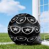 Shield With Star Emblem Printed Size 5 Soccer Balls, High-Quality, Anti-Slip, Protective Football, A Unique Gift , Birthdays, Christmas Gifts