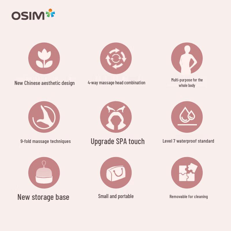 OSIM uScalp Lite Head Massager