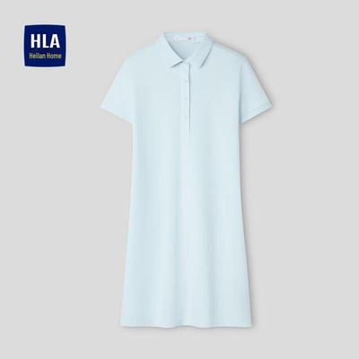 HLA Women's Short Sleeve Polo Dress