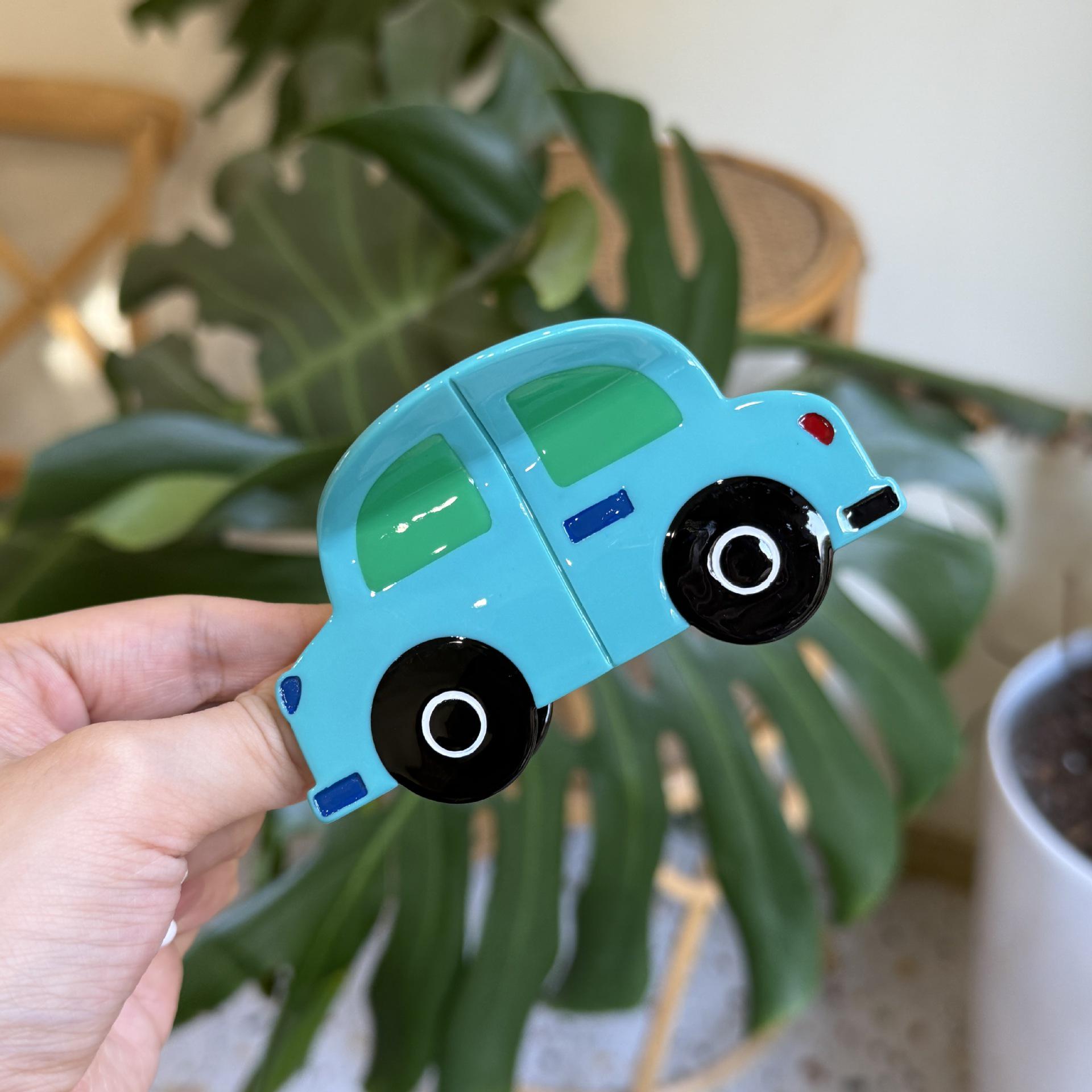 

Large Cute Excavator Acetate Claw Clip: Rabbit Driving Updo Shark Hair Accessory