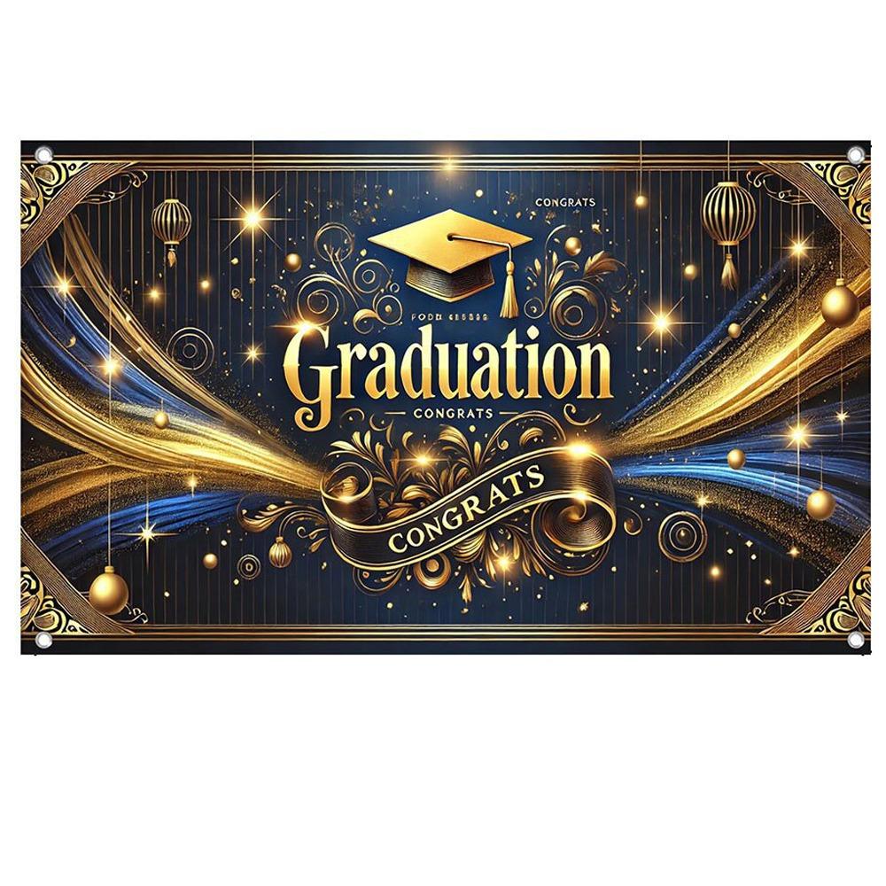 Glitter Graduation Photography Backdrop Congrats Grad Happy Graduation Banner  Adults Kids Style 7