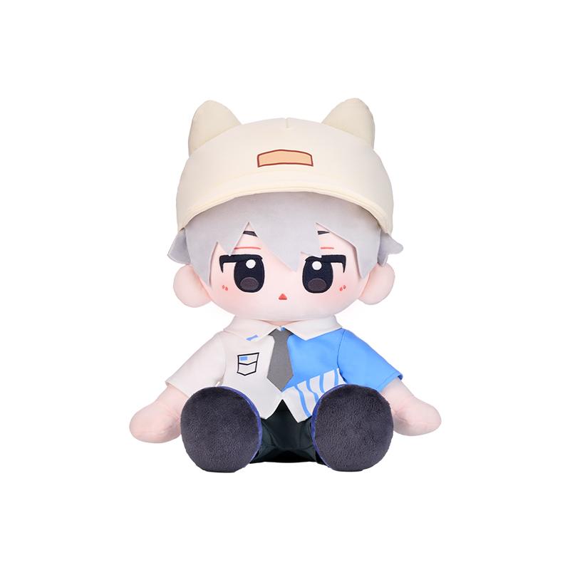 Originele 35cm Link Click Pluche Spel Zittend Katoenen Pop Lu Guang Cheng Xiaoshi Anime Figuur Verzamelaar Model Decor Cadeau Speelgoed white