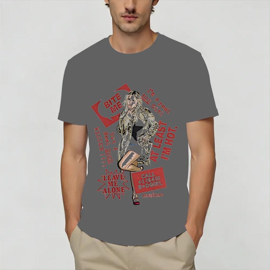 Unisex Nessa Barrett Aftercare T Shirts 100 Cotton Clothing Creative Short Sleeve Round Neck Tees New Arrival TShirt