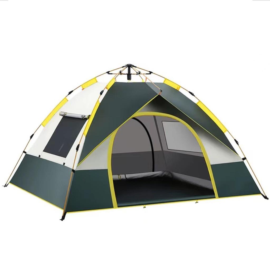 Two,Door Two,Window Outdoor Folding Tent, Portable Camping Tent for Travel, Hiking, and Backyard Activities