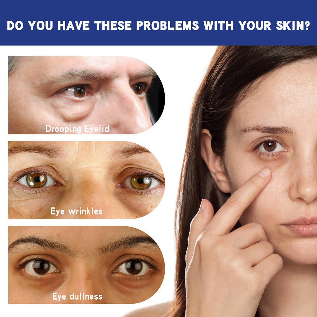 Tea Tree Hexapeptide Firming Eye Cream, Fading Corner Fine Lines Repair Eye Skin Care Eye Cream