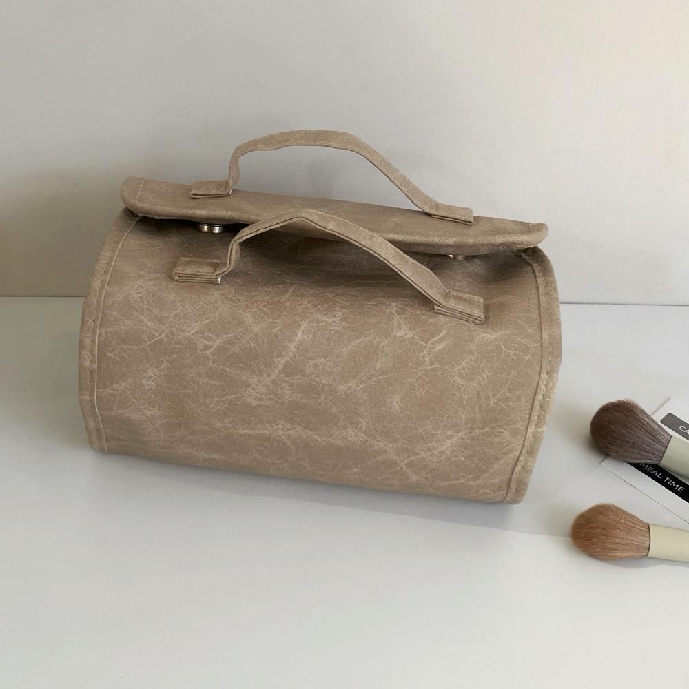 

PU Makeup Pouch Bag Waterproof Travel Wash Bag Fashion Multi-pouch Cosmetic Bag Shopping хаки