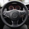 Hand Sewing Steering Wheel Cover For BMW E60 530d 545i 550i E61Touring E63 E64