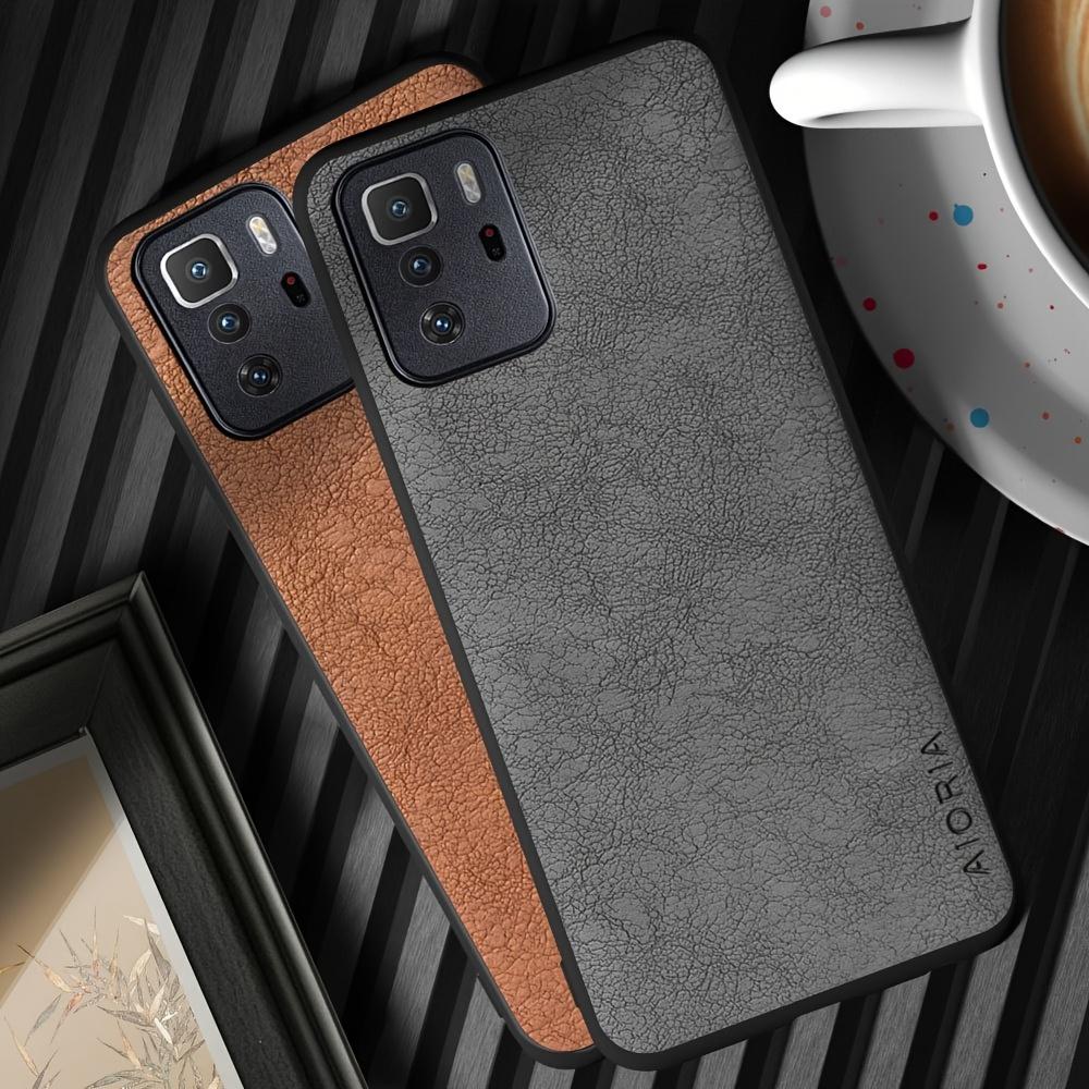Phone Case for Xiaomi Poco X3 Pro NFC GT Comfortable Faux Leather Phone Case