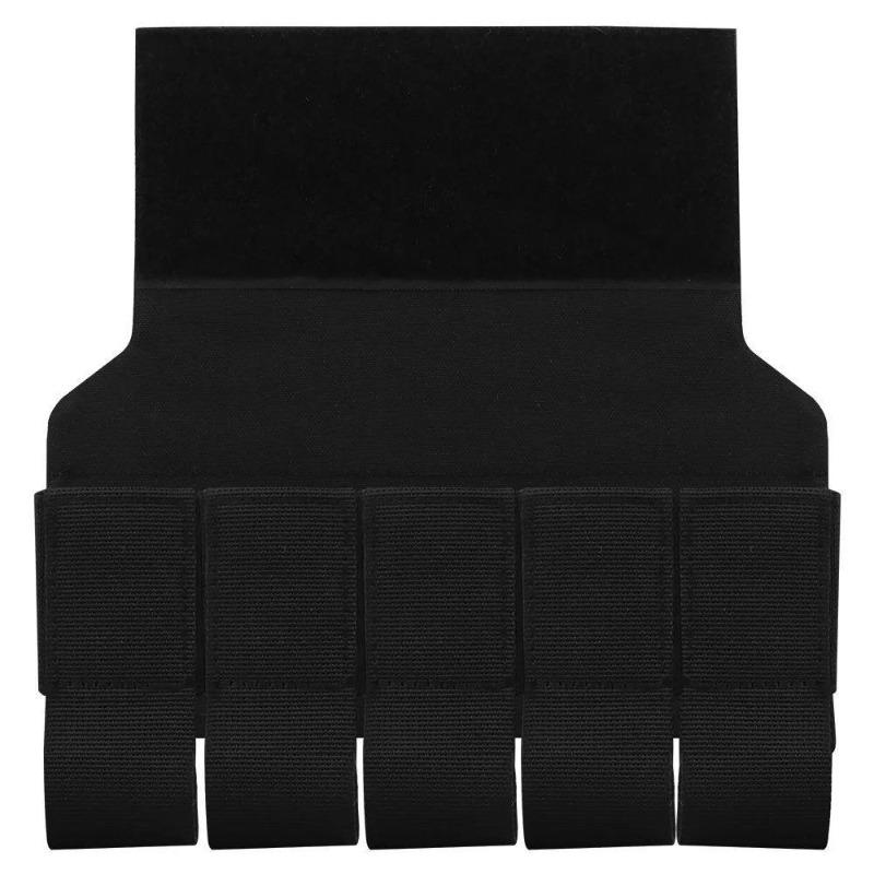 

Тактична вішалка 40 мм 5 Військова вішалка M203 M79 M433 Тримач для димової гранати Підчеревна сумка для страйкболу Мисливські аксесуари чорний