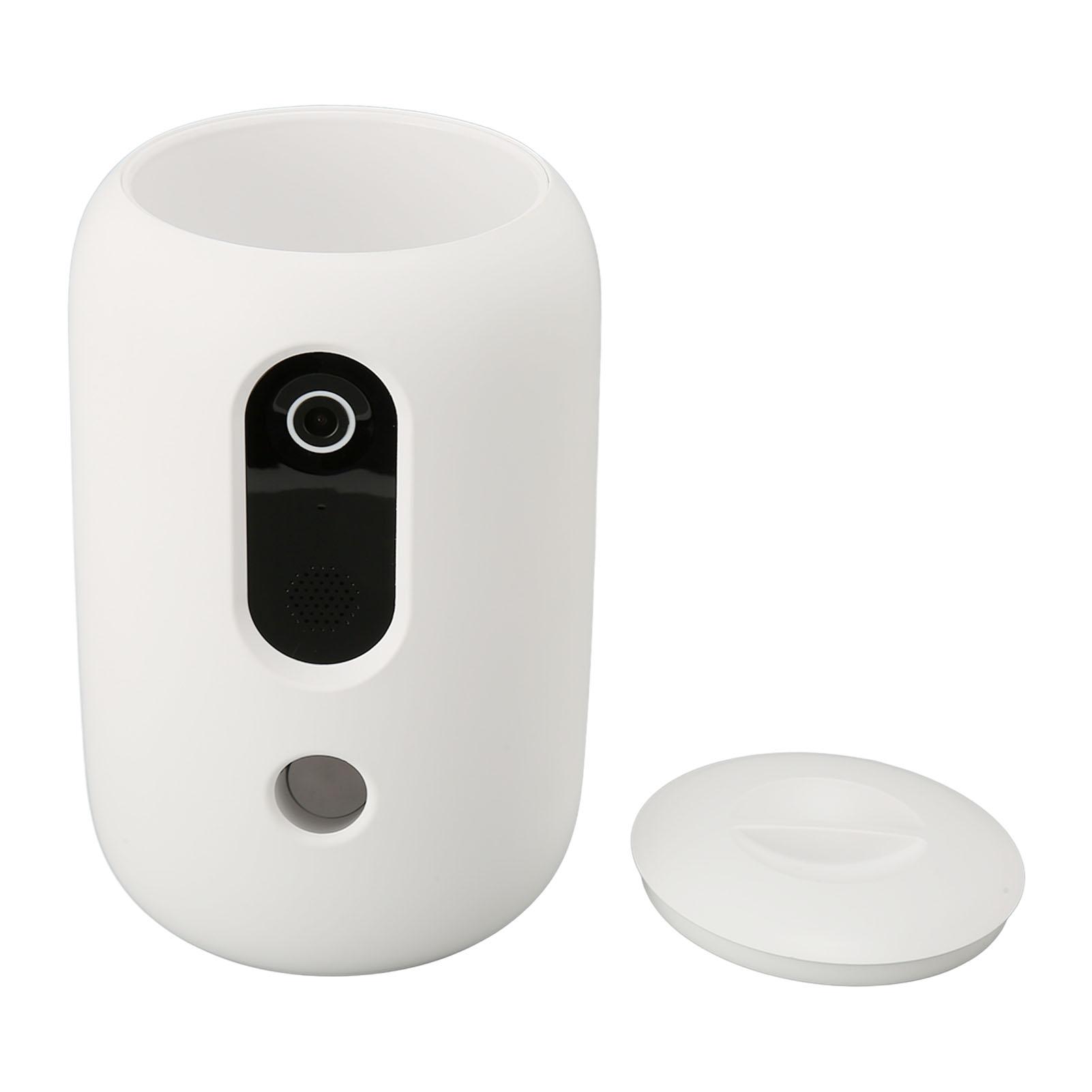 

Pet Camera Treat Dispenser 2.4GHz WiFi 2K 3MP Ultra HD Camera Night Vision 2 Way Sound Smart Pet AU PLUG