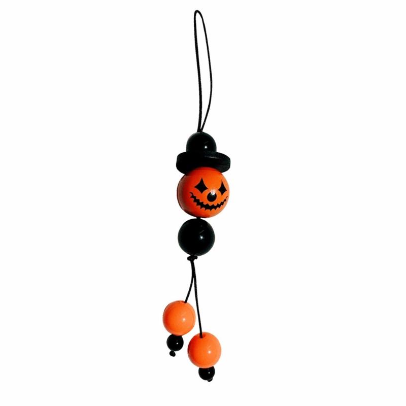 

Wooden Bead Doll Hanging Pendant Sweet Cool Phone Strap Bag Decoration Portable Y2K Hanging Lanyard Gift for Girls Women