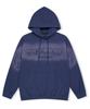 Y.E.S Fade-Out Skull Hoodie Cobalt Blue
