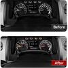Car Carbon Fiber Dashboard Trument Panel Strip Sticker Cover Interior Trim Decal for Ford F150 2009 2010 2011 2012 2013 2014 Accessories
