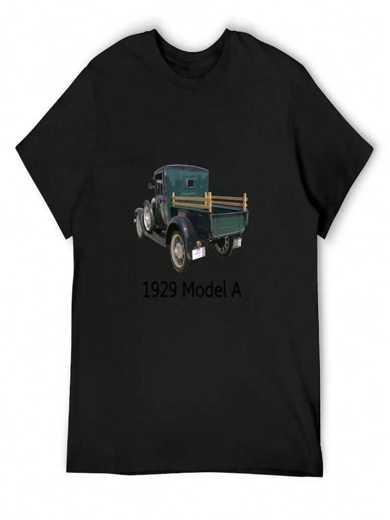 1929 Model A T-shirt Custom Shirt Zomer Top Mode Shirts Leuke Kleding unisexs T-shirts