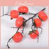 Ornaments Simulated Persimmon Room Decoration Artificial Plants Photography Prop