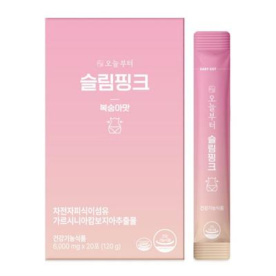 Starting Today, Slim Pink Peach Flavor, 120g, 1 Piece, Korean Essential Health Food