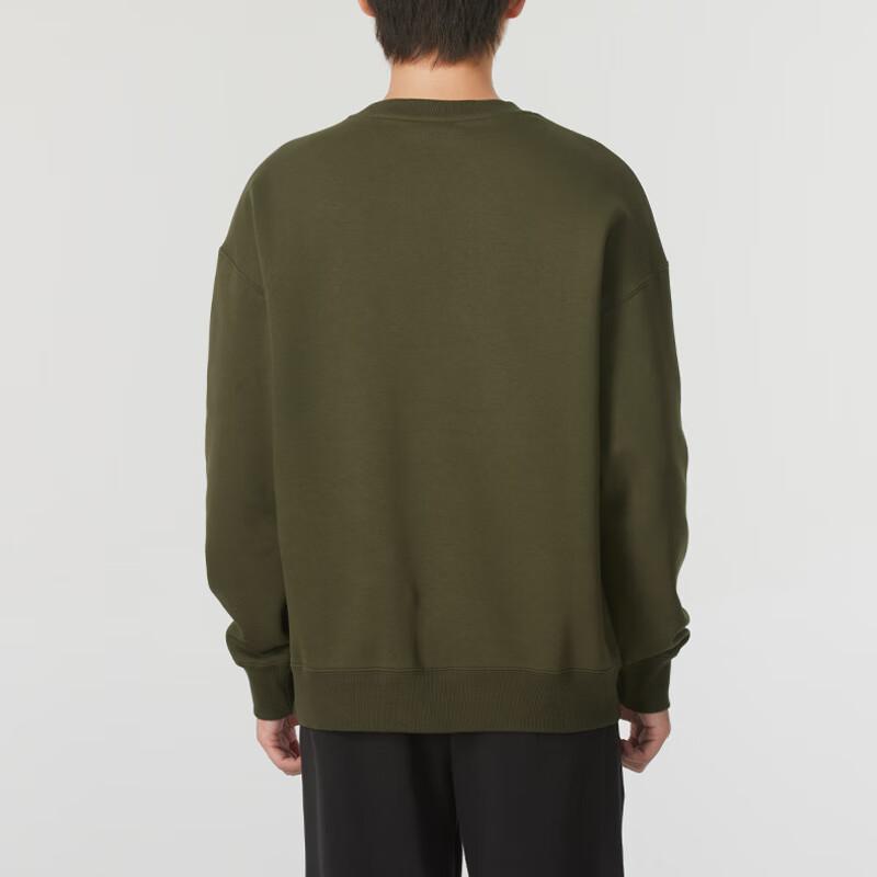 PUMA Classics Family Legacy Crew Neck Sweatshirt Deep Olive 630972-70