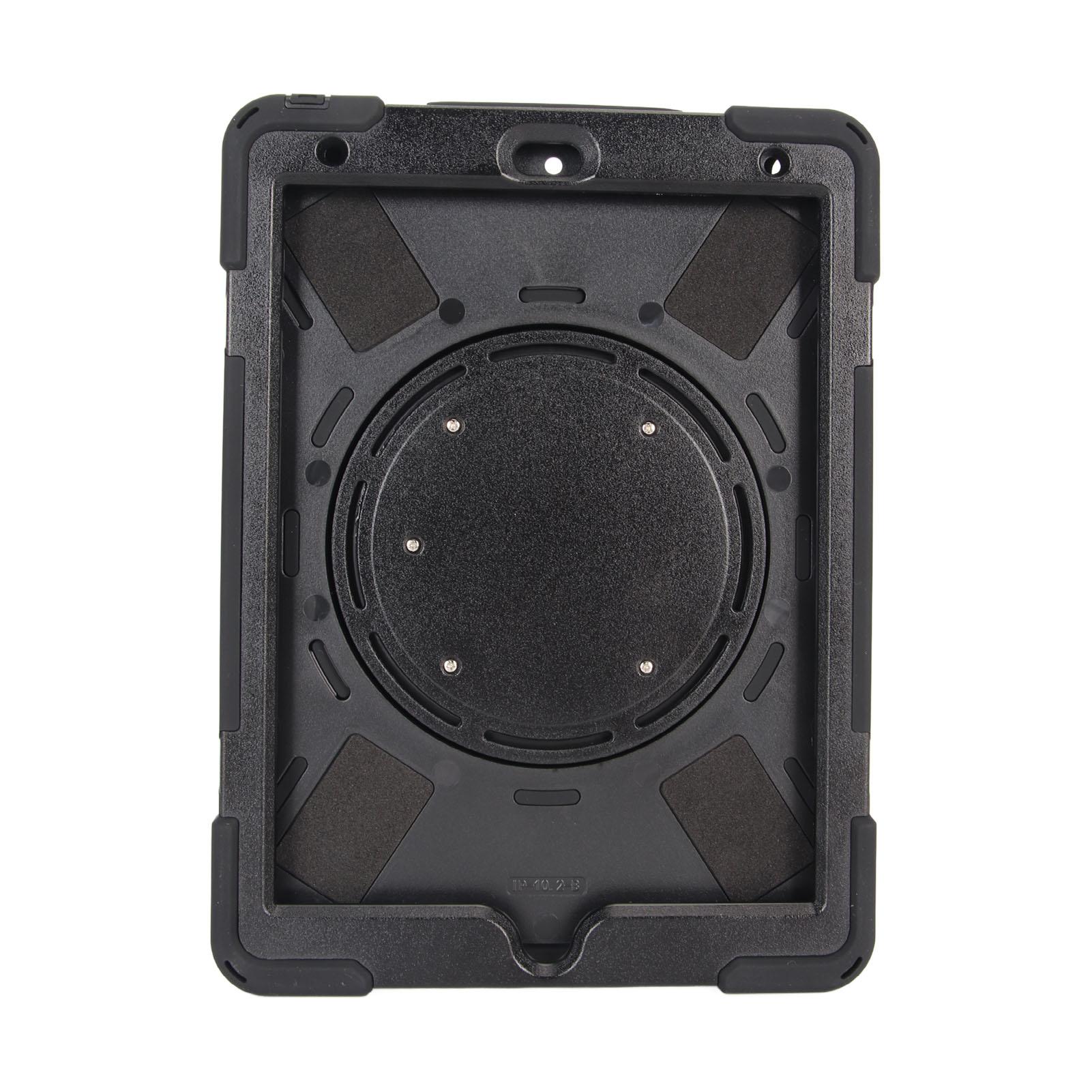 

Защитный чехол для планшета, прочный чехол с ручным ремнем, подставкой и плечевым ремнем для IOS 2019 2020 чёрный