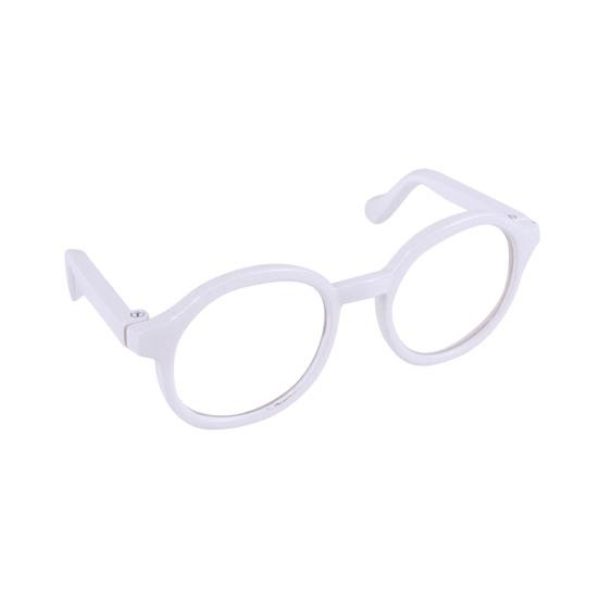 Mini Doll Glasses Small Pets Sunglasses Trendy Round Frame Glasses Doll Eyewear Accessories for Photo Shoots Costume