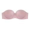 Trägerloser, unsichtbarer BH für Damen, austauschbar, durchsichtige Schnalle, Braletter, Push-Up, halbe Tasse, Tank-Top, sexy Unterwäsche