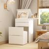 NODIBRO Compact Dresser with 50cm LED Large Storage Foldable Stylish and Cute for Plenty of Includes Japanese White Lighting, Wide, Light, Stool,