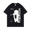 Rapper Destroy Lonely Alyx Baskılı Tişört Unisex Oversize Pamuklu Kısa Kollu Tişörtler Unisex Hip Hop Rap Tarzı Tişört Unisex Sokak Tişörtü