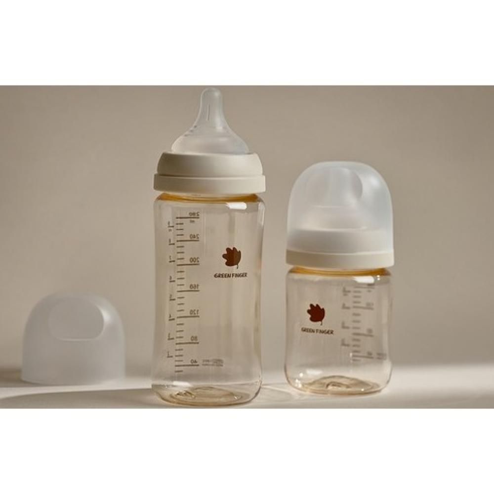 BebeGrow PPSU Baby Bottle Twin Pack Wide Neck Anti-Colic Feeding Bottle