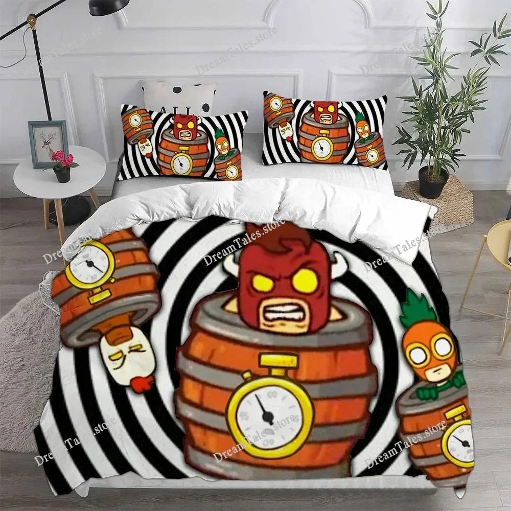 Game Burrito Bison Bedding Sets Quilt Bed Cover Comforter Duvet Cover Pillow Case Sets Kids Adult Bedroom Decoration Luxury Gift
