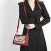 Unique and High-End Wedding Bag 2024 New Red Houndstooth French Style Bridal Bag for Women, Shoulder and Crossbody Bag