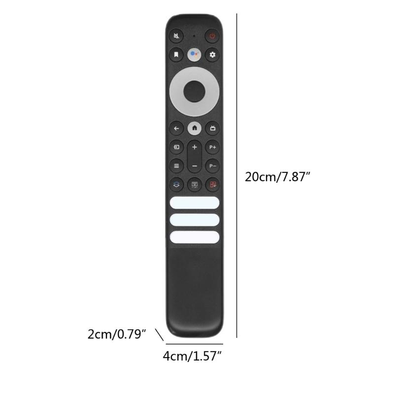 Smart TV Remote Control Controller Replacement for TCL Smart TV RC902V FMR1 FMR4 FMR5 FMR7 with Netflix Keys (No Voice)